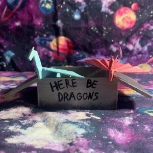 SCP-1762 Here Be Dragons Painted PLA Figures